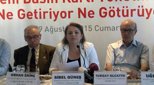 TGS ile TGC Basın Kartı Komisyonu'ndan çekildi (1)