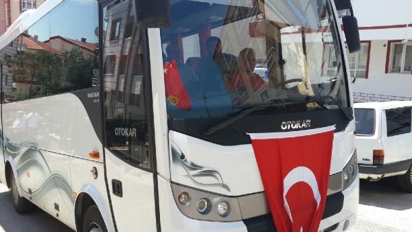 Şehit polis memurunun evinde yas