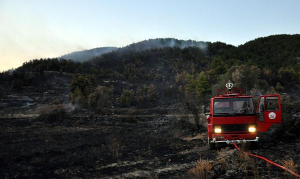 Manavgat'ta orman yangını (3)