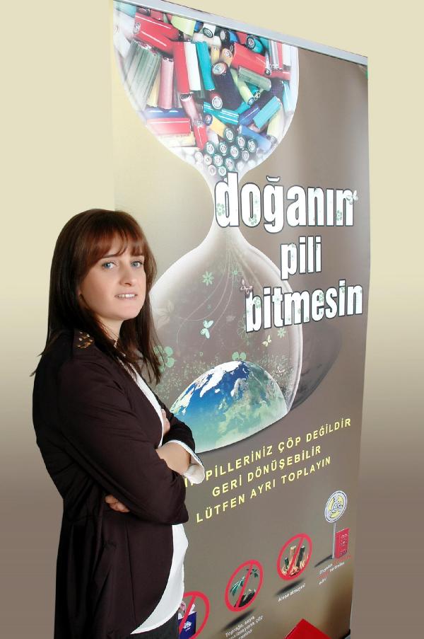 Bu yılki hedef 600 ton atık pil