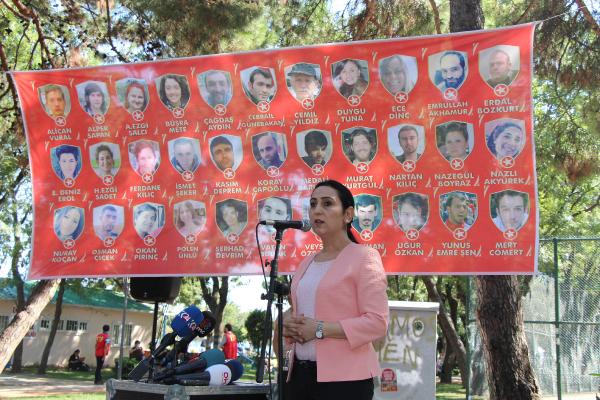 Suruç'ta ölenler için 40. gün yemeği...