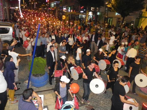 Avcılar'da 'Zafer Yürüyüşü'