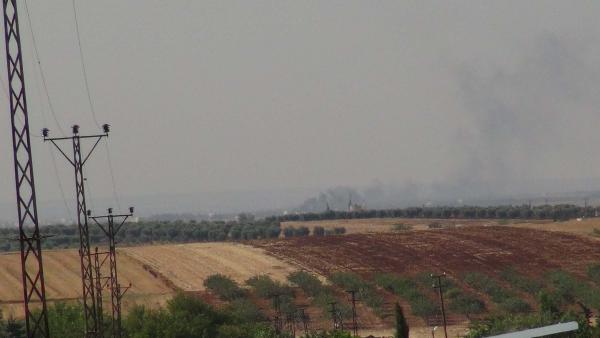 Kilis sınırında çatışmalar sürüyor