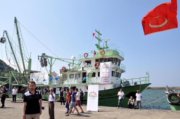 Trabzon’da balık avı sezonu törenle açıldı