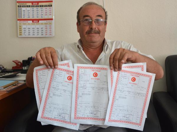 Genel Sağlık Sigortası işlemleri yaptırmaya gitti, üzerine 5 tapu çıktı
