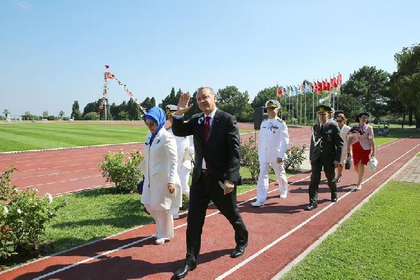 Deniz Harp Okulu'nda mezuniyet töreni...