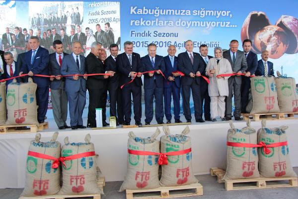 Fındık ihracatı sezonu törenle başladı