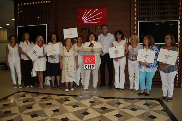 CHP'li kadınlardan "Barış" çağrısı