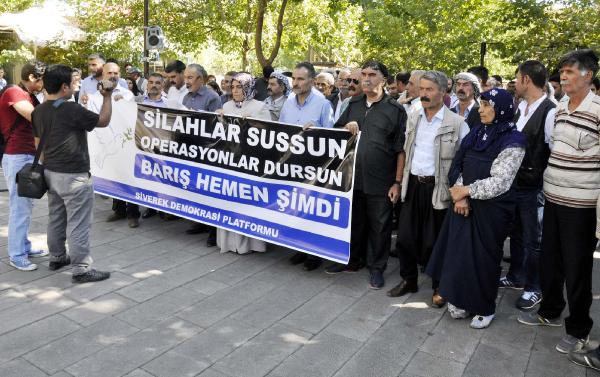 Siverek'te Demokrasi Platformu'ndan barış çağrısı