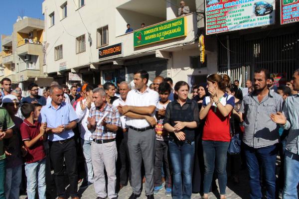Nusaybin'de Belediye Başkanı Kaya'nın tutuklanmasına protesto