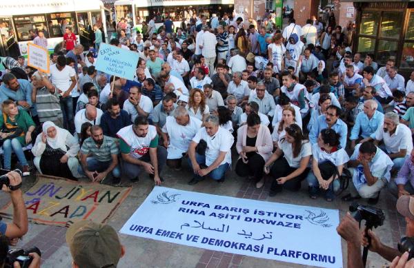 Şanlıurfa Emek ve Demokrasi Platformu'ndan barış çağrısı