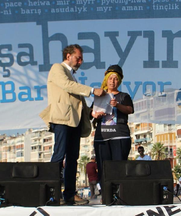 1 Eylül'de İzmir'de Barış Mitingi