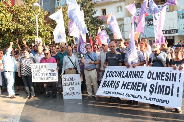 Manisa'dan Ortadoğu için barış yürüyüşü