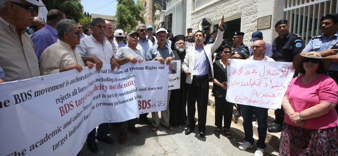 Filistin’den Almanya’ya BDS protestosu