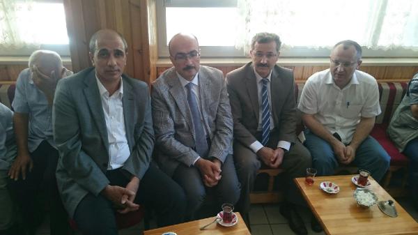 Vali ve Bakanlık yetkililerinden Dr. Biroğul'un ailesine taziye ziyareti