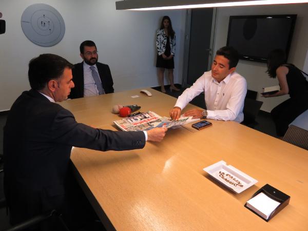 CHP'li vekilden Taraf Gazetesi'ne ziyaret