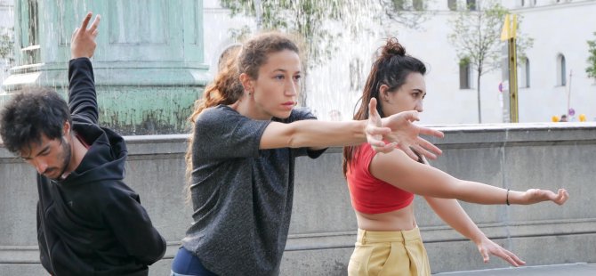 Ceren, Münih'te 77 saat dans edecek