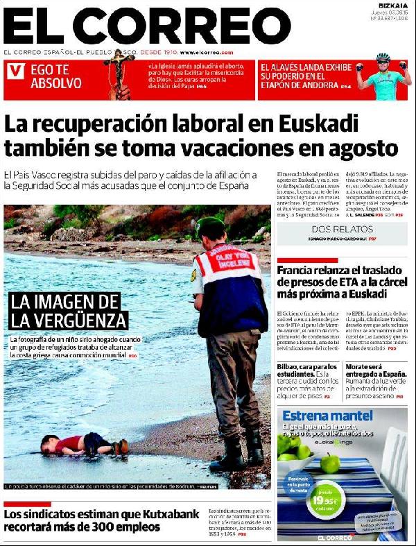 İspanya Bodrum sahiline vuran minik çocuğun fotoğrafı ile sarsıldı