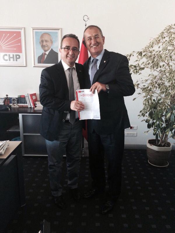 Sertel, CHP'de aday adaylığı başvurusu yaptı