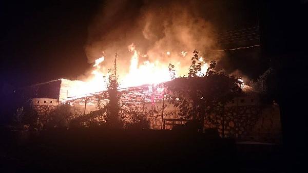 Adıyaman’da lokanta küle döndü