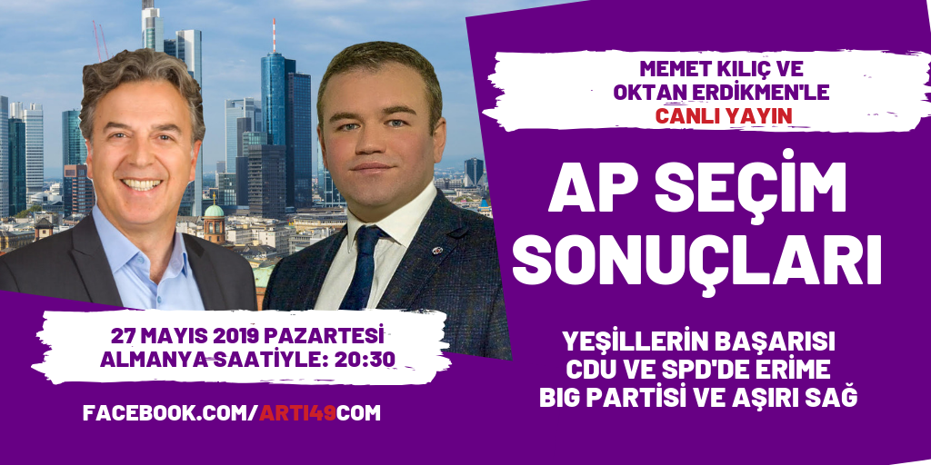 Canlı yayın duyurusu