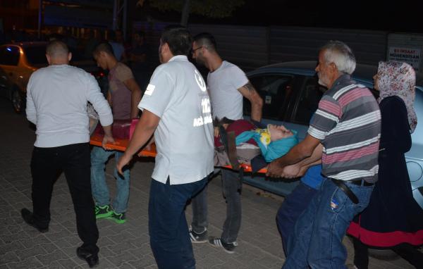Temel çukuruna düşen genç kız yaralandı