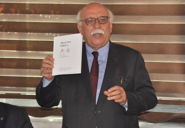 Bakan Avcı, başkanı olduğu Türk Dünyası Vakfı'nın logosunu tanıttı