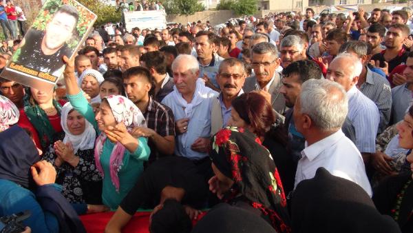 Nusaybin'de öldürülen Lokman Süne, toprağa verildi