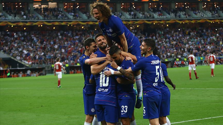 UEFA Avrupa Ligi şampiyonu Chelsea