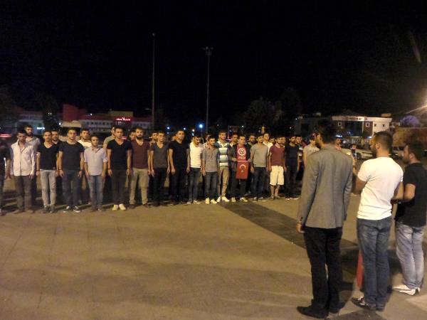 Düzce'de terör tepkisi