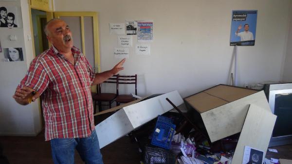 Edirne’de HDP binasına saldırı