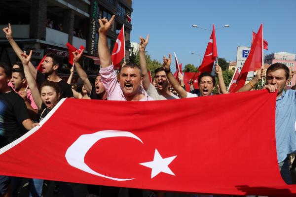 Samsun'da teröre öfke