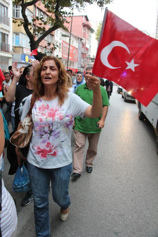Zonguldak'ta teröre tepki yürüyüşleri