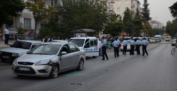 Polisin 'dur' ikazlarına uymayan şüpheli vurularak yakalandı