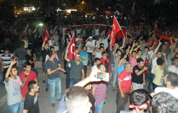 Kahramanmaraş ve Kilis'te teröre tepki