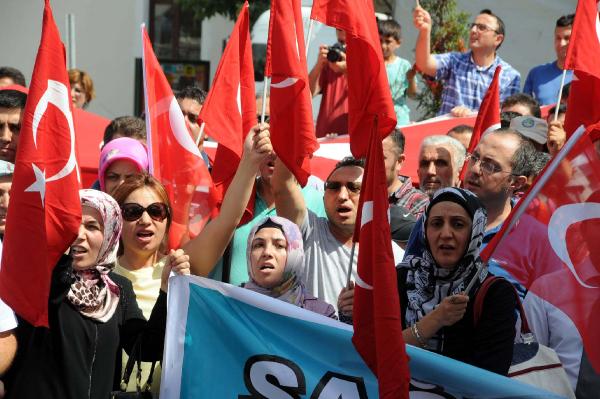 Tokat'ta terör eylemleri protesto edildi