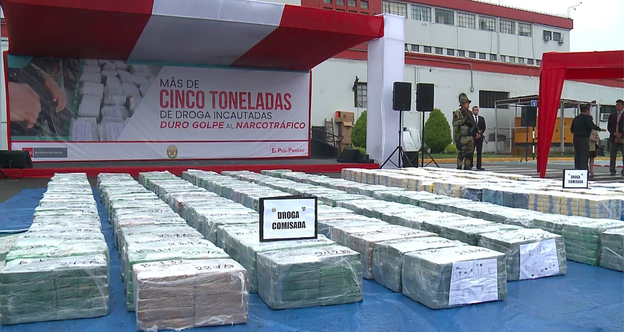 5.5 ton kokain ele geçirildi
