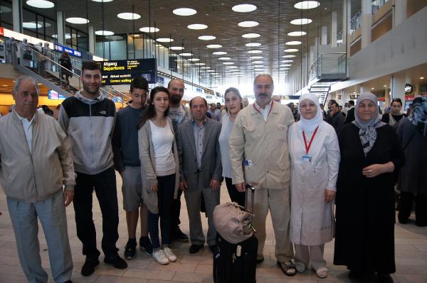Hacı adayları Danimarka’dan gözyaşlarıyla uğurlandı