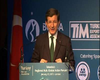 Davutoğlu, Borsa İstanbul ile Londra Borsası arasında işbirliği anlaşması töreninde konuştu