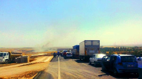 PKK'nın Mardin-Diyarbakır karayoluna tuzakladığı bomba imha edildi