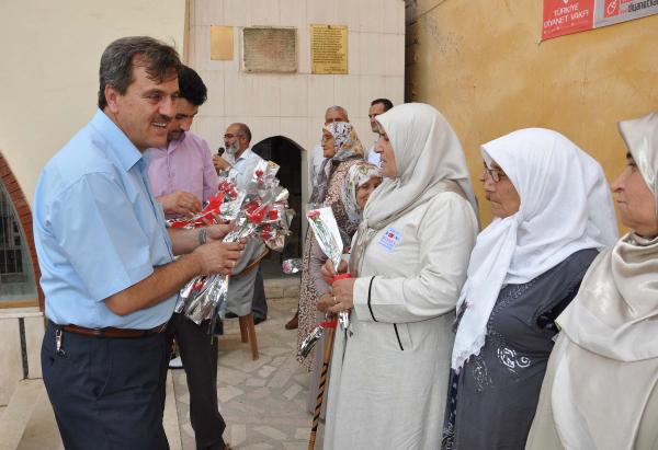 İslahiye’de hacı adayları uğurlandı