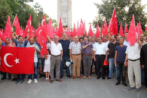 Bingöl'de teröre tepki