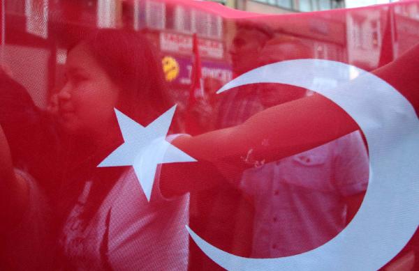 Zonguldak'ta teröre tepki yürüyüşü (2)