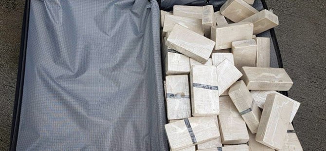 Almanya'da diplomatik araçta 70 kilo eroin