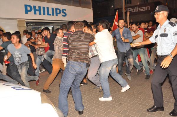 Nazilli şehidi için 'Saygı yürüyüşü' düzenledi