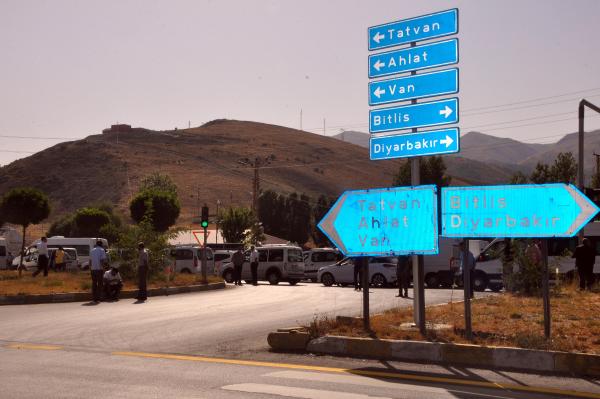 Bitlis- Tatvan Karayolunda mayınlı tuzak