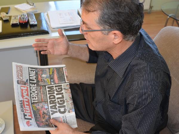 CHP Milletvekili İrgil: Hürriyet'e yapılan saldırıyı kınıyorum