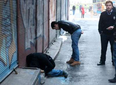 Beyoğlu'nda sokak ortasında cinayet (1)