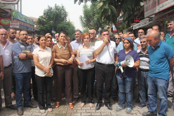 Mersin'de HDP'ye saldırıya tepki