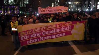 Münih’te NSU’ya karşı protesto yürüyüşü